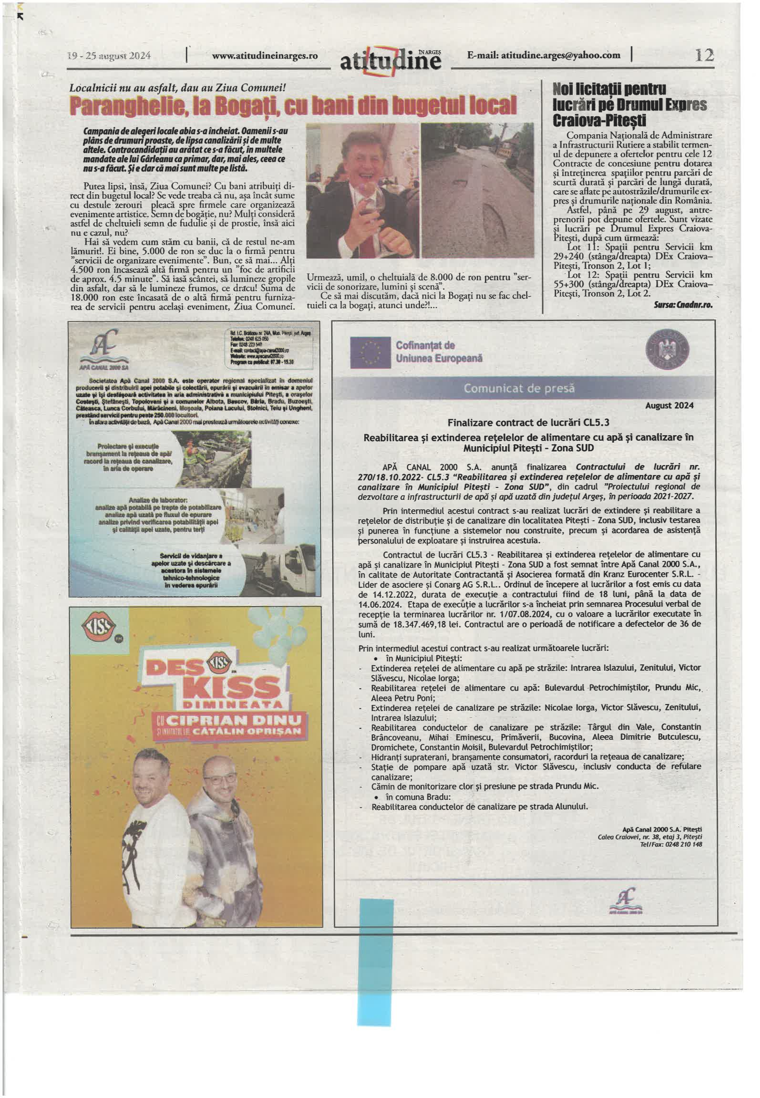 Articol finalizare lucrări - Atitudine